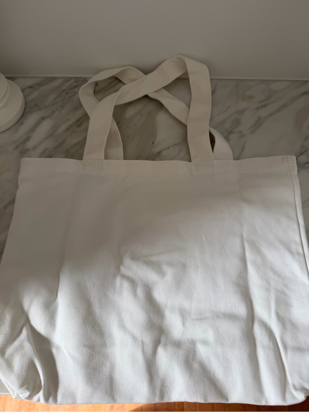 NWT Peanuts x Starbucks Cream Tote RESERVE collection - Picture 3 of 4